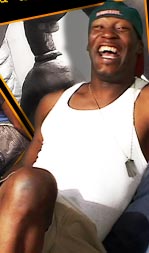 Suck and fuck my big, black shaft!